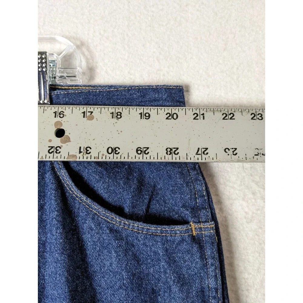 Wrangler Rugged Wear Mens Jeans Size 42 x 32 Cotton Blue